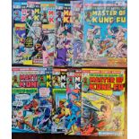10 issues of Marvel comics The Hands of Shang-Chi Master of Kung Fu #90 to 99 Comic artist Mike Zeck