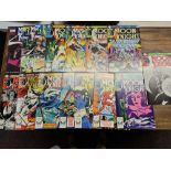 Fifteen issues of Marvel Comics Moon Knight No4 to 15 plus Moon Knight Special Edition 1 to 3.