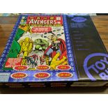 A boxed 1999 Toybiz collector's edition set of Avengers figures including Thor, Iron Man, The