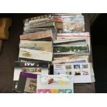 An accumulation of Presentation Packs; Miniature Sheets; Prestige booklets and umm stamps.