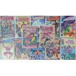 Twelve Marvel comics Daredevil 18,24,34,96,141,146,208,218,235,243,251 and 271.