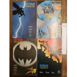 Four DC comic booklets from 1986 Batman The Dark Knight Returns book 1, 2, 3 and 4. First printing