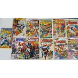 Eleven issues of Marvel Comics The Avengers, #61, 131, 132, 139, 141, 142, 148, 183, 274, 300, 331.