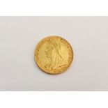 A 1900 Queen Victoria full sovereign