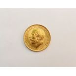 A 1913 George V full sovereign