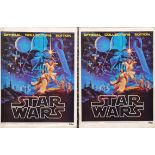 Two 1977 StarWars official collectors edition Marvel comics international group magazines.