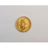 A 1913 George V full sovereign