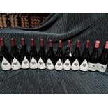 *Twelve bottles of red wine including ten of Santa Maria Valley Pinot Noir.