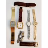 A collection of various wristwatches to include, Seiko, Rotary