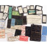 Needle packets, 19th Century and later, including E.J. Arnold (10), Holyoake (4), Franklins (3),