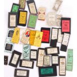 Needle packets, 19th Century and later, including W. Bartleet (11), T. Hessin (4), Briggs-Jas. Smith