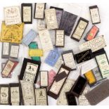Needle packets, 19th Century and later, including Thomas Fields (2), R. Hemming and Son (4), G.