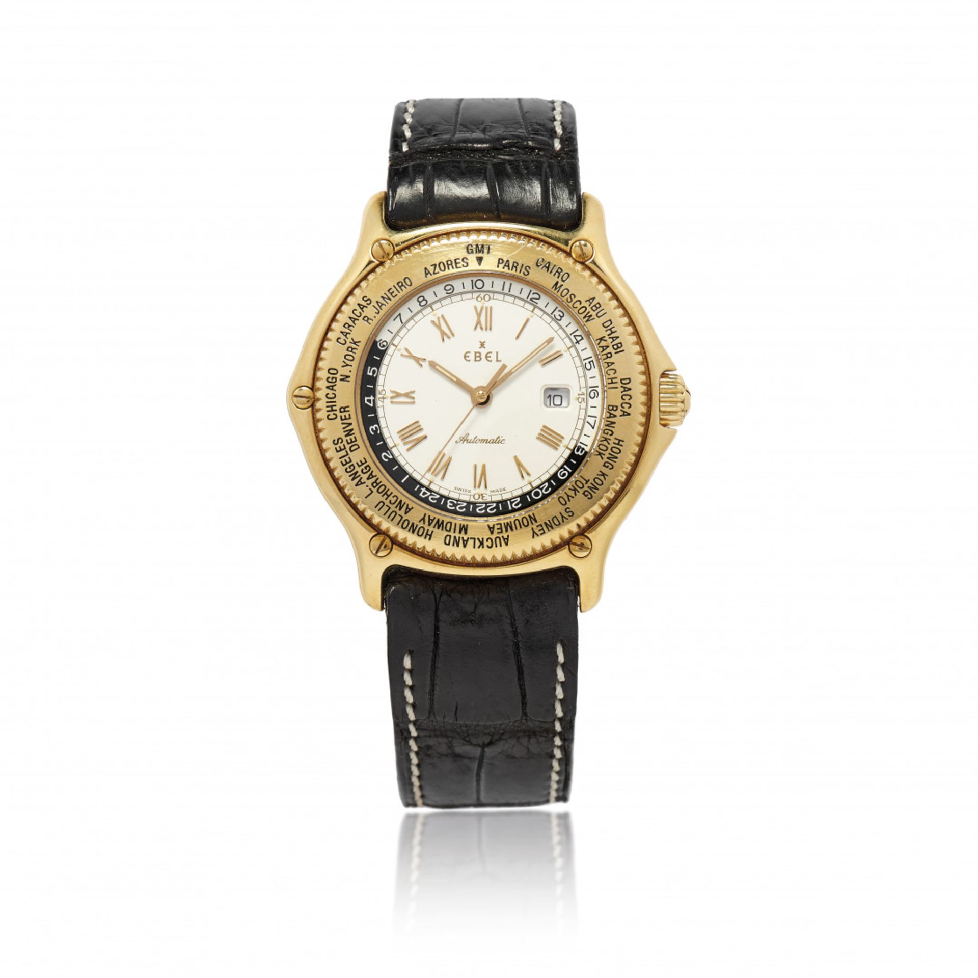 EBEL VOYAGER AUTOMATIC REF. 8124913 IN GOLD, 90s