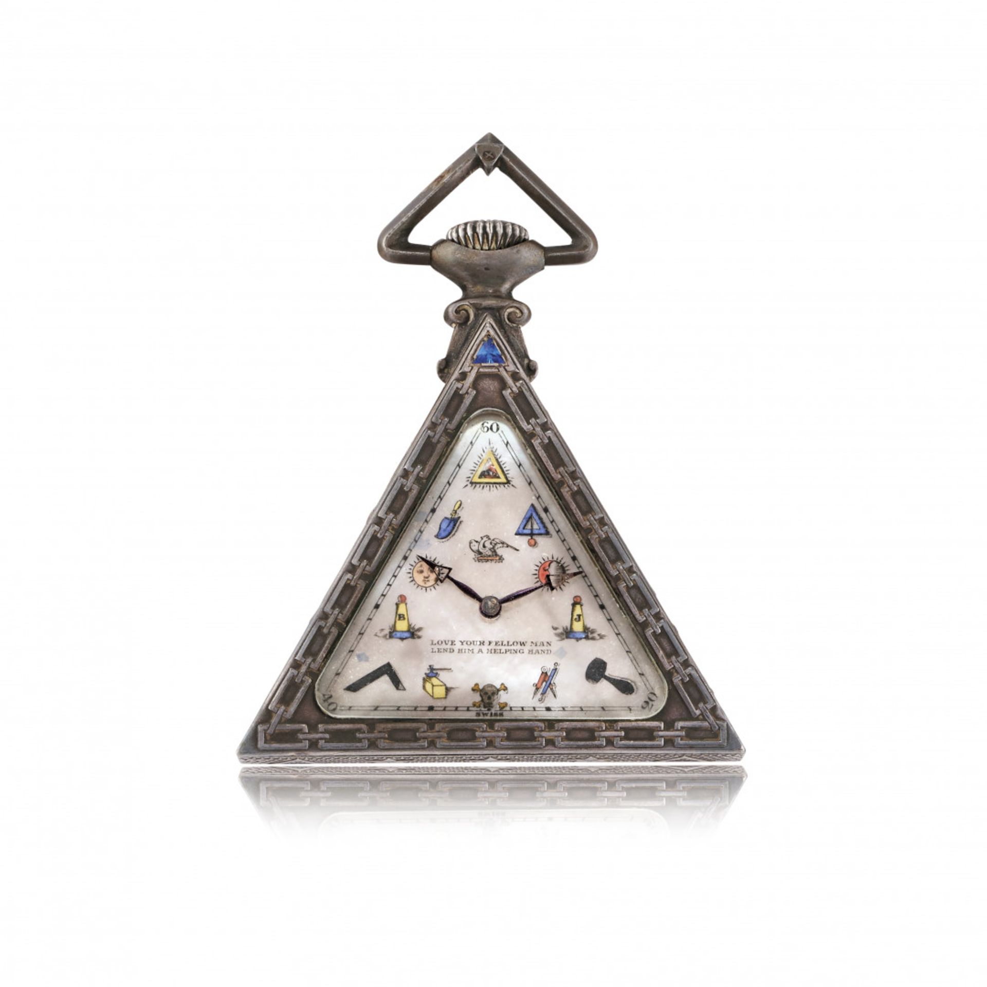 MASONIC WATCH, CIRCA 1930