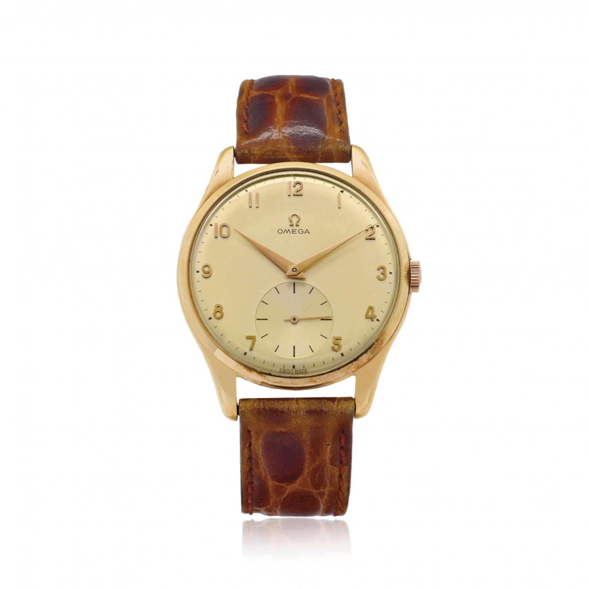 OMEGA REF. 2620 OVERSIZE IN GOLD, 50s