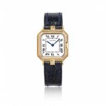 CARTIER CENTURIE IN YELLOW AND WHITE GOLD, 80s