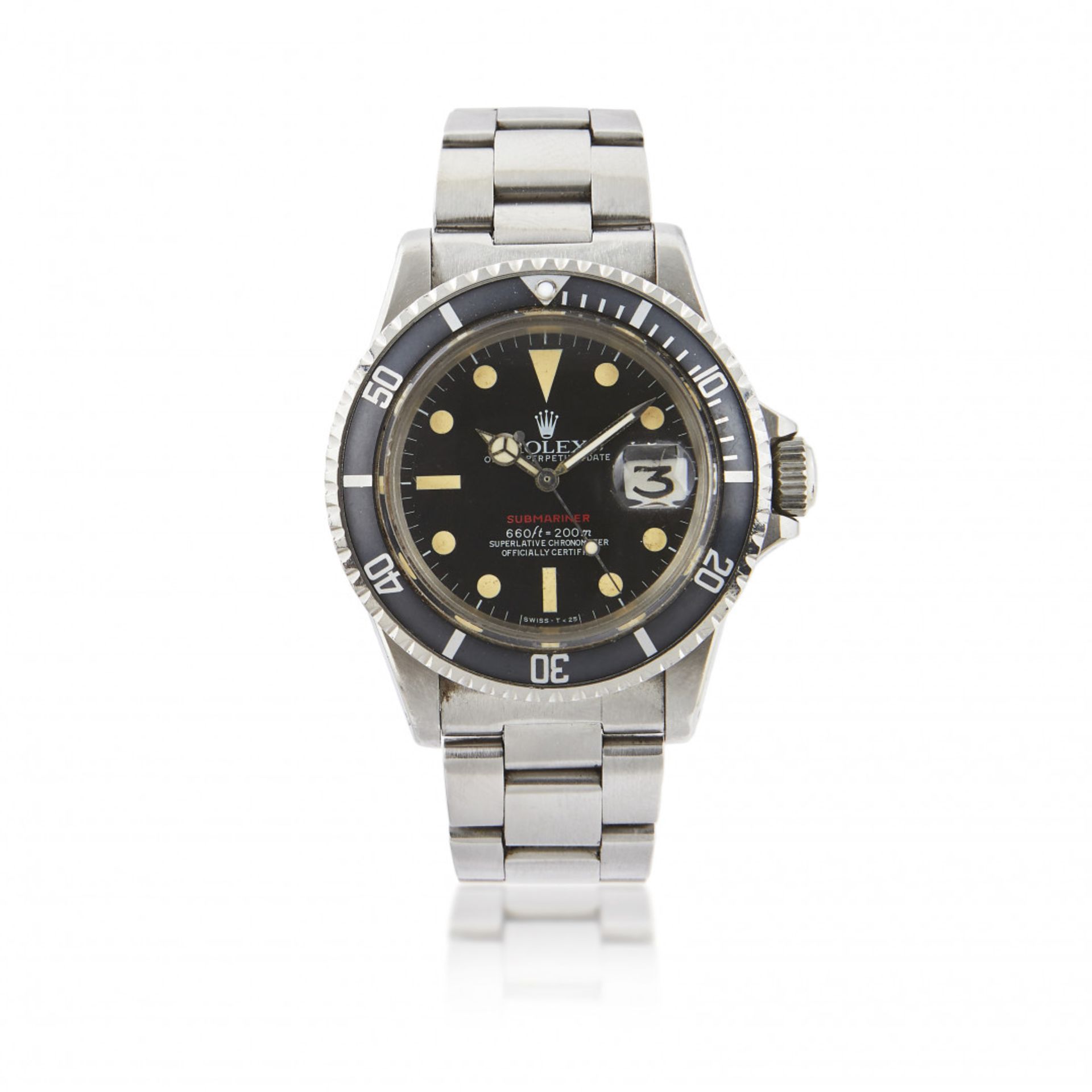 ROLEX SUBMARINER DATE REF. 1680 "RED", CIRCA 1970