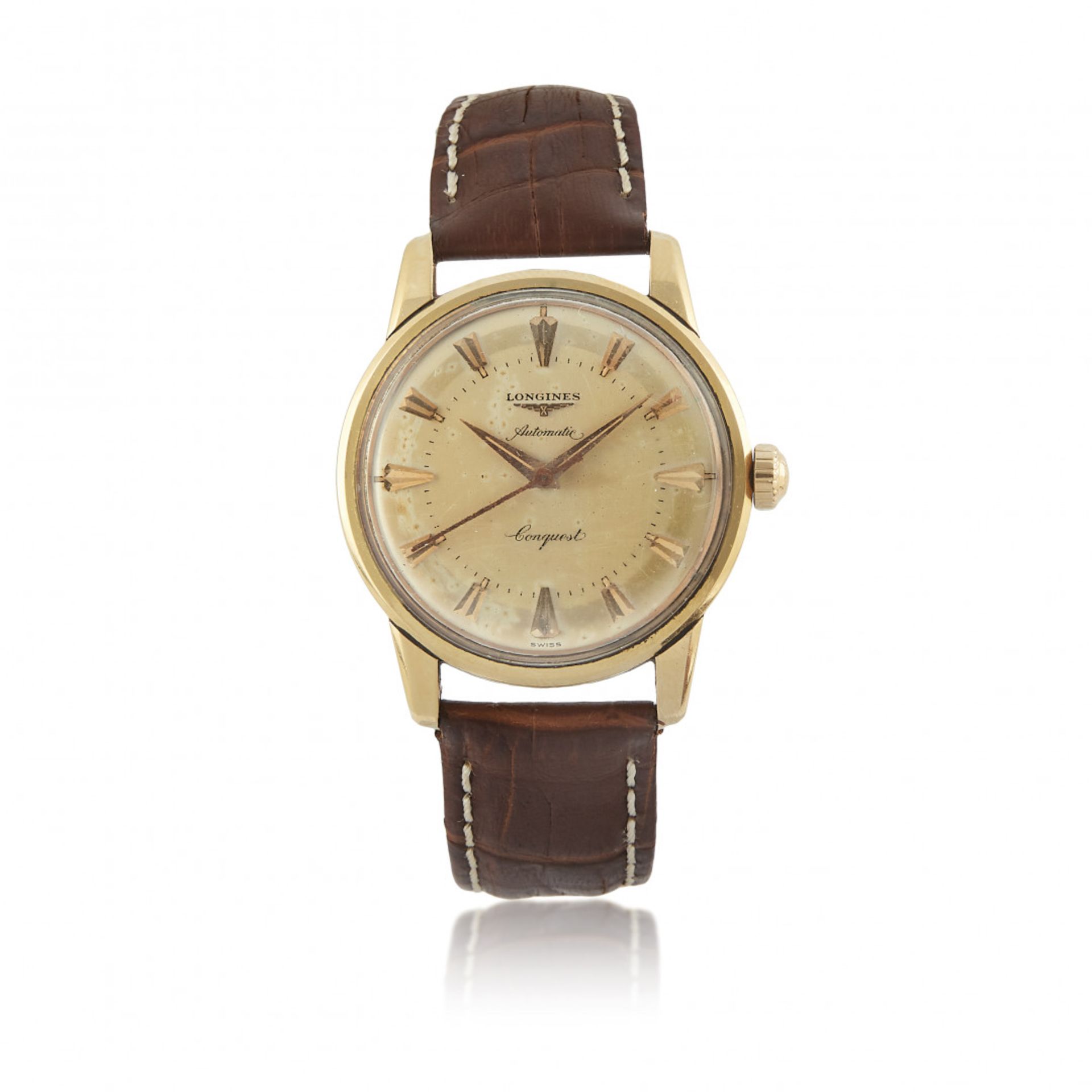 LONGINES CONQUEST REF. 9001 IN GOLD, 60s