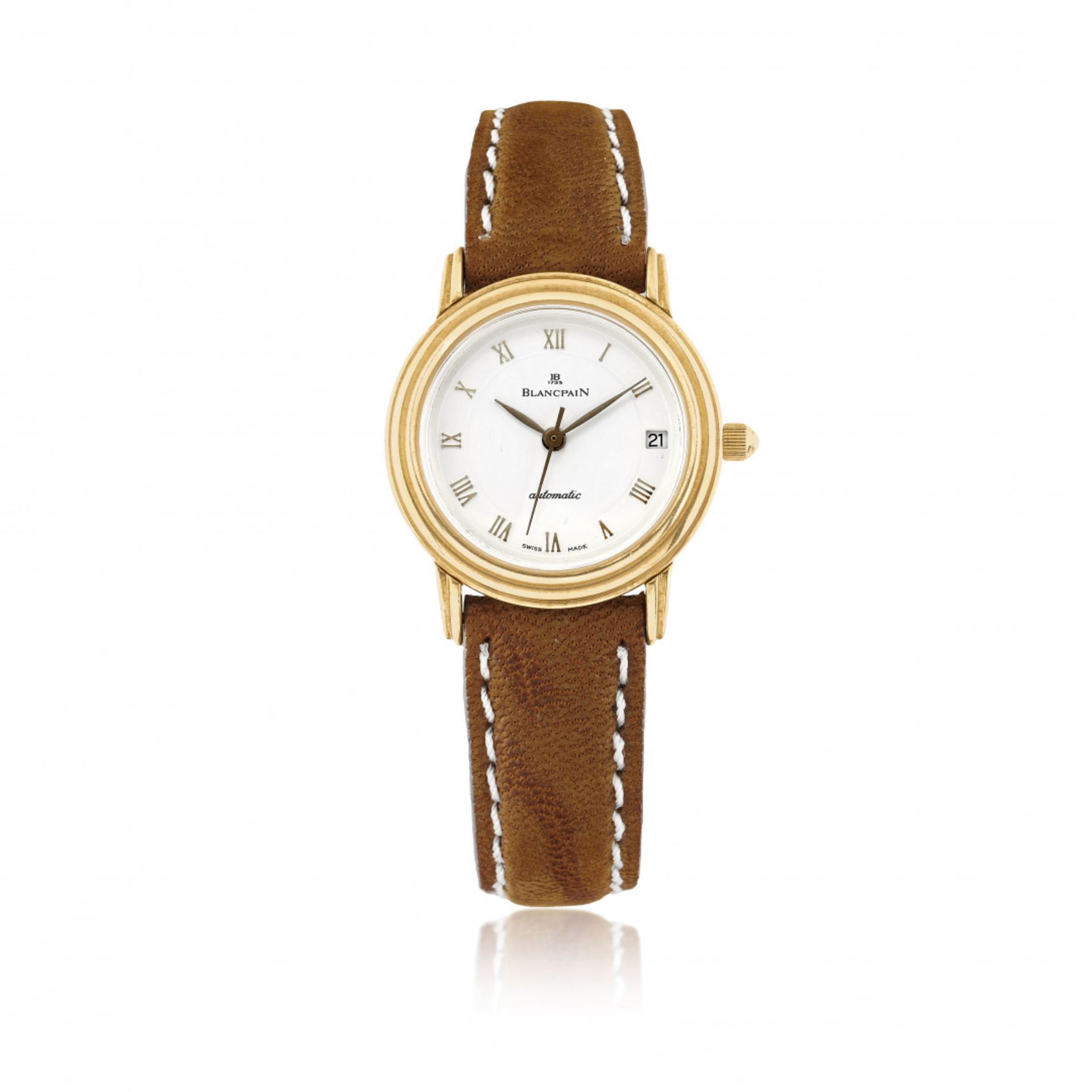BLANCPAIN VILLERET "JB 1735" AUTOMATIC IN GOLD, 90S