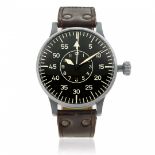 LACHER "B-UHR" GERMAN OBSERVATION WATCH REF. 127-560B "NEW OLD STOCK", DESIGNATION Fl 23883, ANNI '3