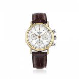 PAUL PICOT CHRONOGRAPH REF. 4889-3302 IN STEEL AND GOLD, 90s