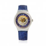 SWATCH TRESOR MAGIQUE REF. SAZ101 IN PLATINUM, CIRCA 1994