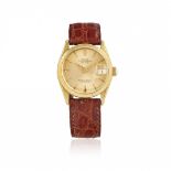 ROLEX DATE REF. 6625 IN GOLD, 50s