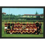 A.C. Milan A.C. Milan - Stagione 1970-1971 Cartolina fotografica ufficiale della squadra in posa con