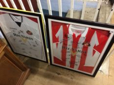 Two signed SAFC strips
