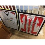 Two signed SAFC strips