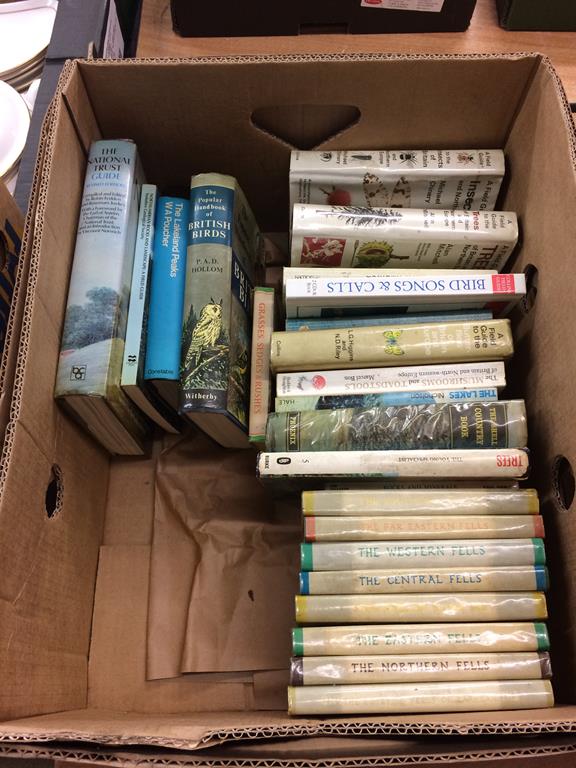 Various books, to include Wainwrights etc.