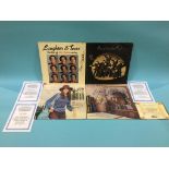 Autographs: Paul McCartney signed album cover, Carly Simon signed album cover, Janis Ian signed