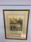 Victor Noble Rainbird, (1888 - 1936), watercolour, signed, 'View of Rouen', 36 x 24cm