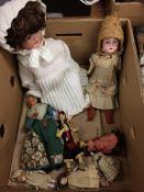 Various dolls, to include Armand Marseille etc.