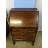 A mahogany bureau