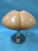 A 1970's Italian Guzzini, Quadrifoglio table lamp, by Gae Aulenti, 50cm height