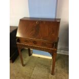 A mahogany bureau