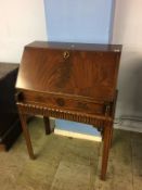 A mahogany bureau