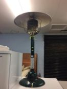 A patio gas heater