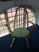 An Ercol rocking chair