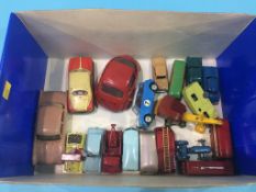 Assorted toy cars, to include Corgi and Lesney etc.