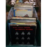 A quantity of LP's to include Stiff Little Fingers and Cockney Rejects etc.