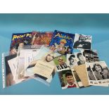Autograph collection, to include John Inman, Lesley Joseph etc.