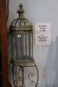 A metalwork lantern