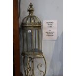 A metalwork lantern