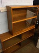 Four sections of Simplex bookcase