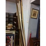 A quantity of picture framing material