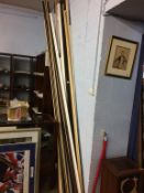 A quantity of picture framing material