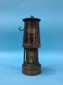 A Patterson Lamps Limited of Gateshead Miners lamp