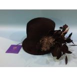 A Philip Treacy hat, new with tag